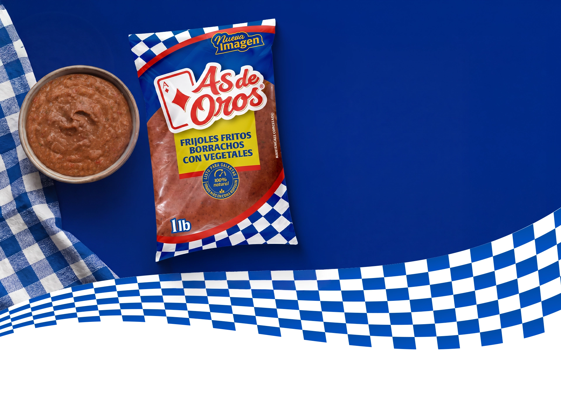 Frijoles fritos borrachos