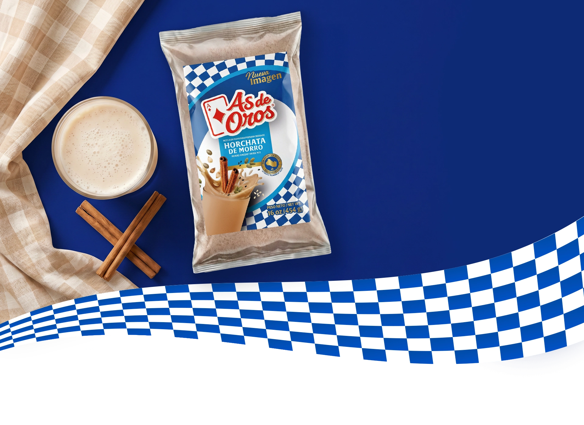 Horchata de Morro con leche