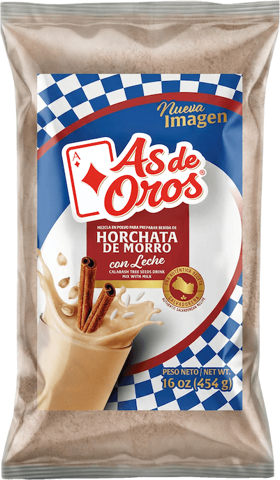 Horchata de Morro con leche