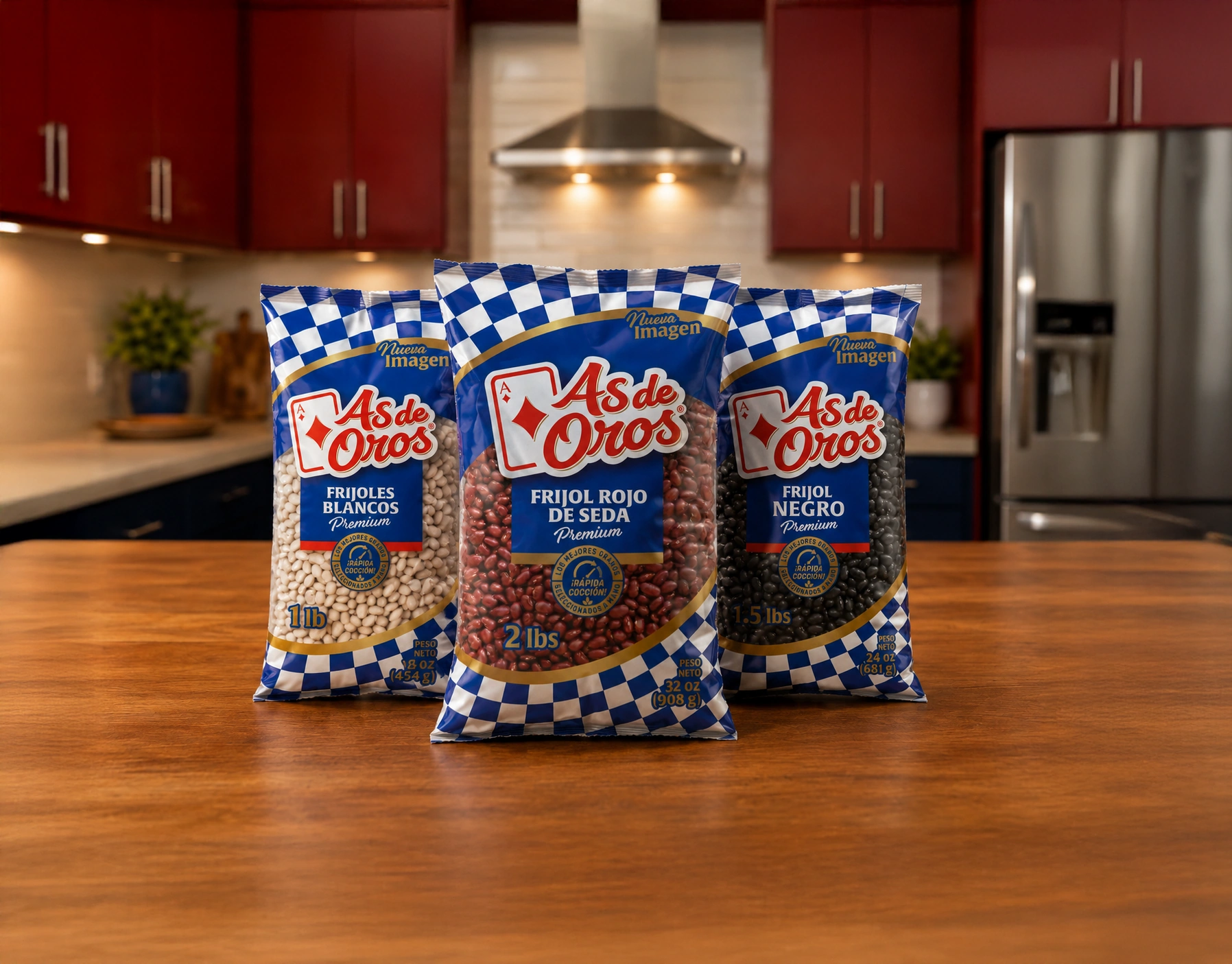 diversos productos de As de oros
