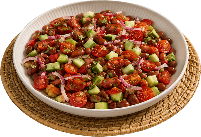 Ensalada de frijoles